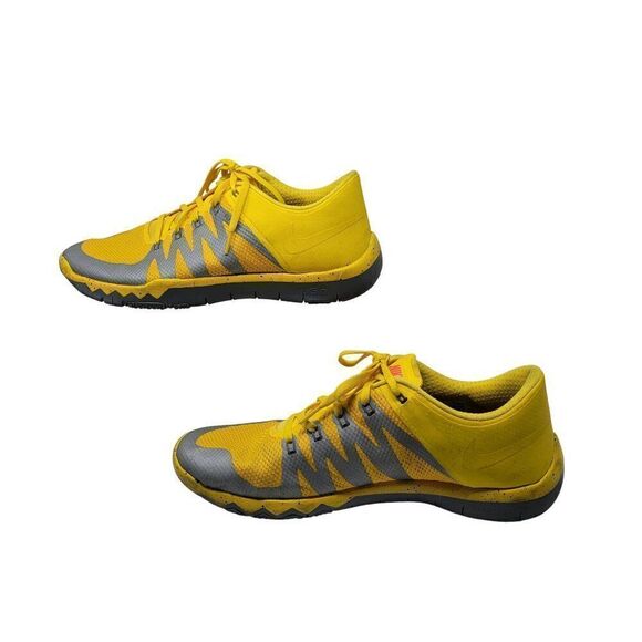 Nike Mens Free 5.0 Tr Size 12 803218-991 Neon Yellow Running Athletic Sneakers - Picture 8 of 14